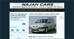 Desktop Screenshot of najah-cars.com